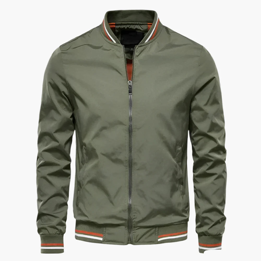 Herren Bomberjacke Modern Sportlicher Stil Freizeit & Urban
