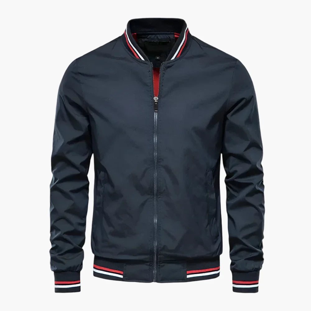 Herren Bomberjacke Modern Sportlicher Stil Freizeit & Urban