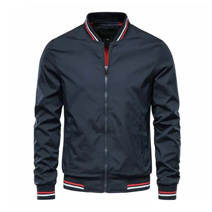 Herren Bomberjacke Modern Sportlicher Stil Freizeit & Urban