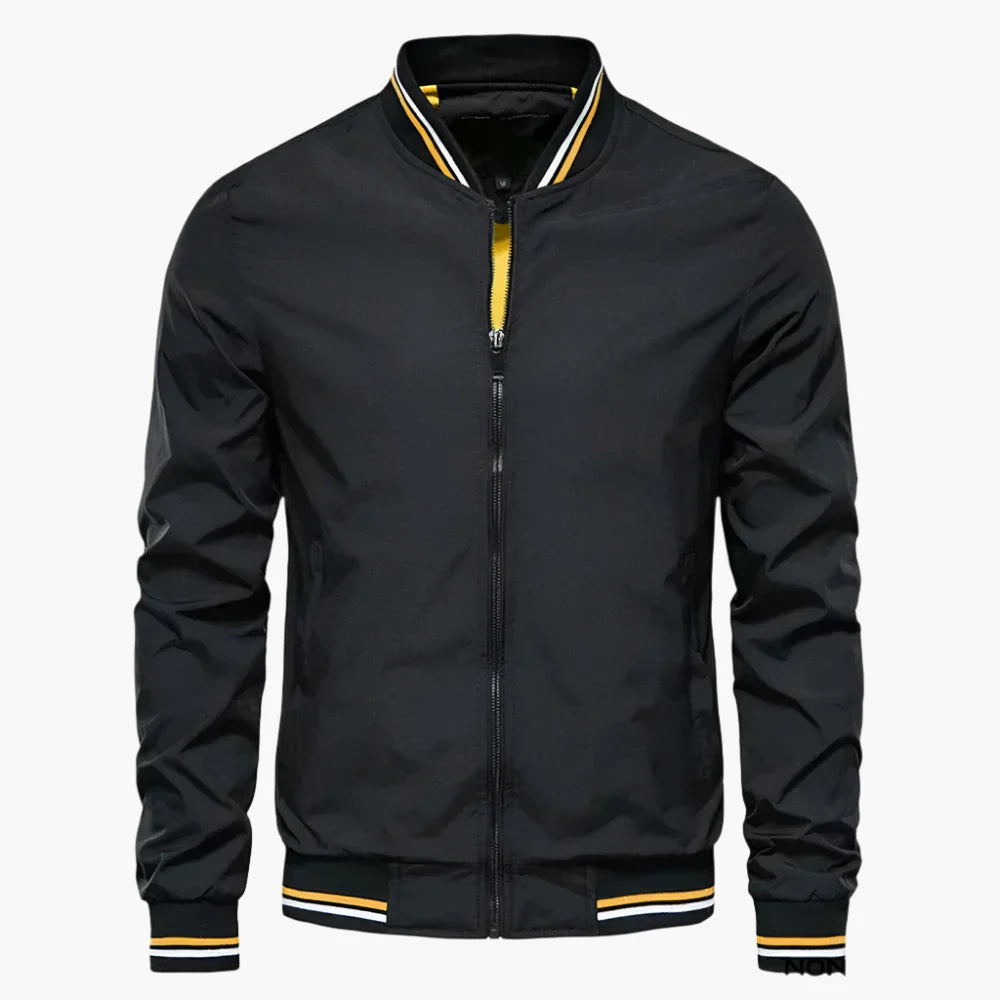 Herren Bomberjacke Modern Sportlicher Stil Freizeit & Urban