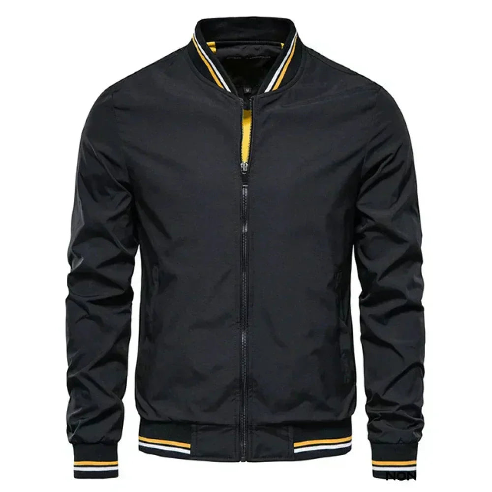 Herren Bomberjacke Modern Sportlicher Stil Freizeit & Urban