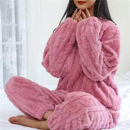 Emma - Fleece-Pyjama für Damen