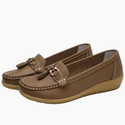 Damen Komfort Mokassins – Bequeme Slipper für Alltag & Büro