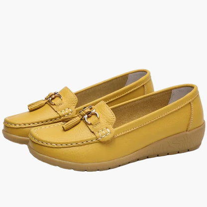 Damen Komfort Mokassins – Bequeme Slipper für Alltag & Büro