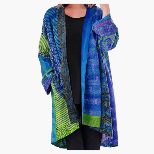 Damen Vintage Boho Cardigan – Lässiger Kimono-Jackenstil für stilvolle Outfits