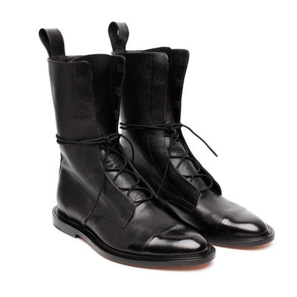 Damen Klassische Schnürstiefeletten – Elegante Alltagsschuhe mit modernem Design