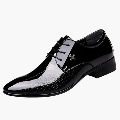 Herren Business Oxford Schuhe – Elegante Spitzkappe für formelle Anlässe und Hochzeiten