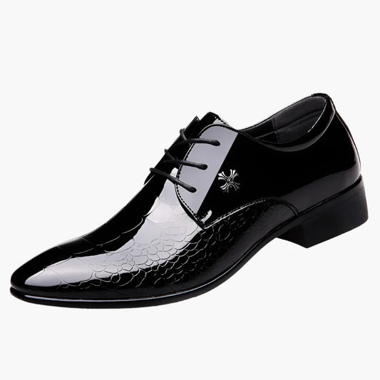 Herren Business Oxford Schuhe – Elegante Spitzkappe für formelle Anlässe und Hochzeiten