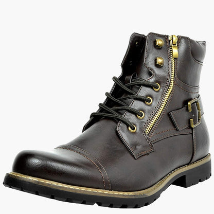 Herren Motorrad Stiefelette – Robuste Biker Boots für Alltag und Freizeit