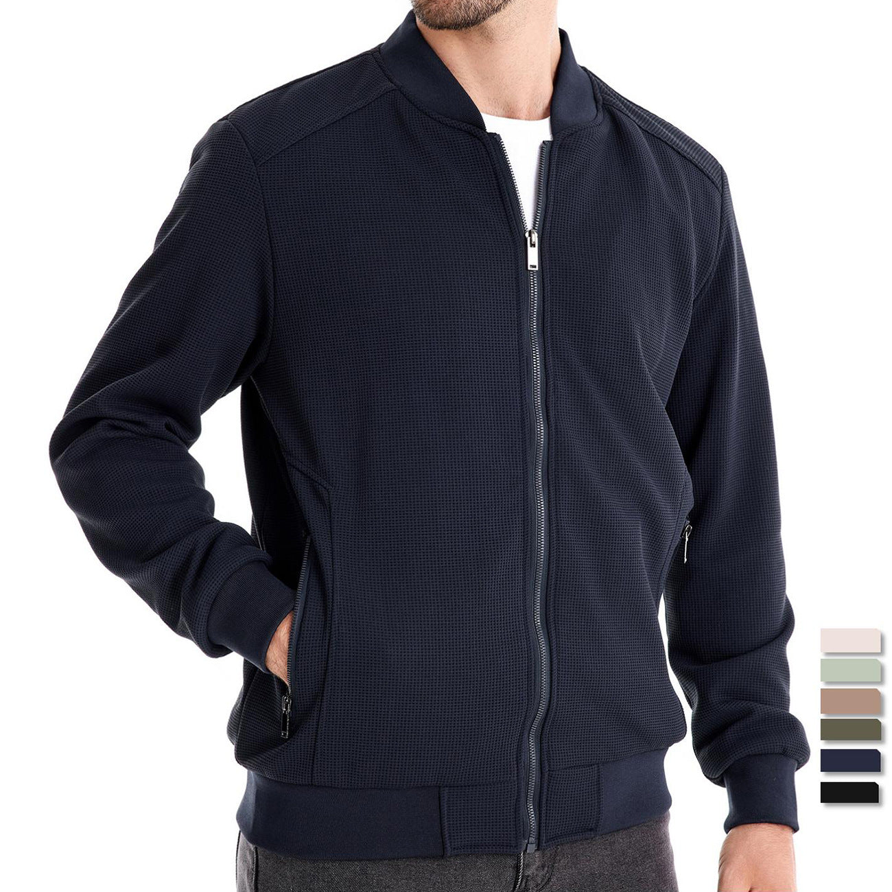 Herren Bomberjacke für Freizeit und Alltag – Modernes Design, Perfekt für Übergangszeit