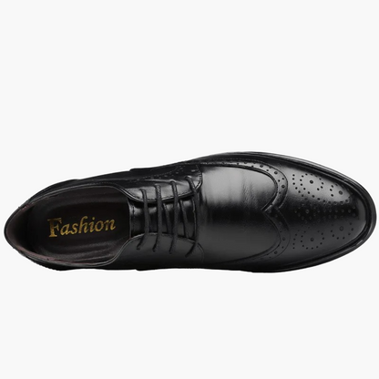 Herren Business Oxford Schuhe Klassisch Brogue Eleganz für Anzug & Büro