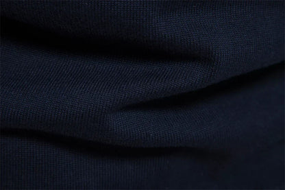 Herren Strickpullover mit Viertelreißverschluss – Eleganter Streifen-Look für Alltag und Büro