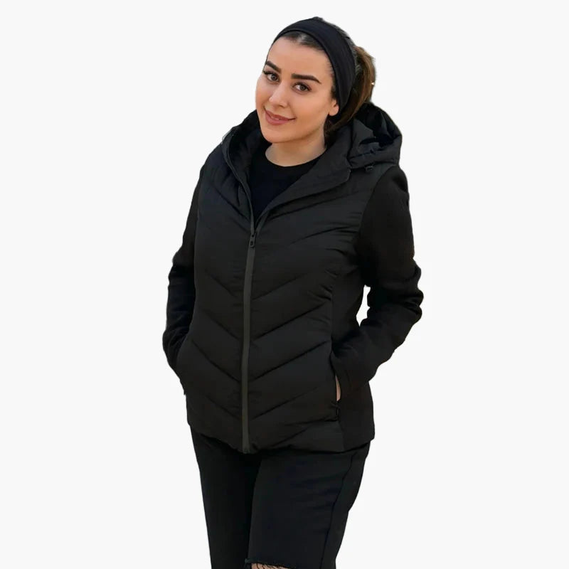 Damen Steppjacke mit Kapuze – Modische Freizeitjacke für Alltag und Outdoor