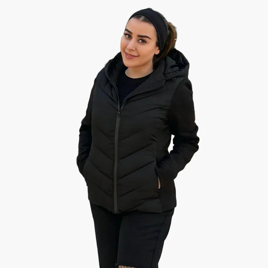 Damen Steppjacke mit Kapuze – Modische Freizeitjacke für Alltag und Outdoor
