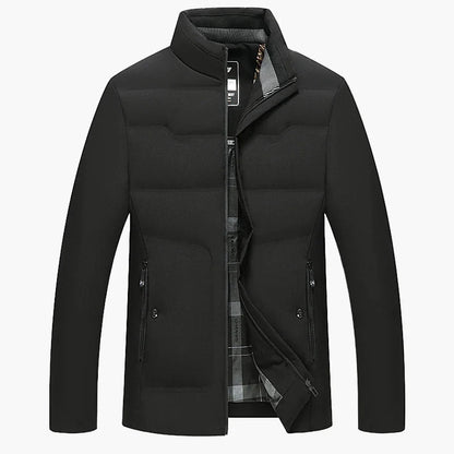 Herren Business Casual Winterjacke – Winddicht, Kälteschutz, Alltag & Büro