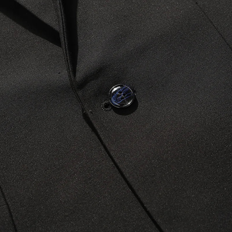 Eleganter Herren Business Anzug – Klassischer Dreiteiler für Büro & Feierlichkeiten