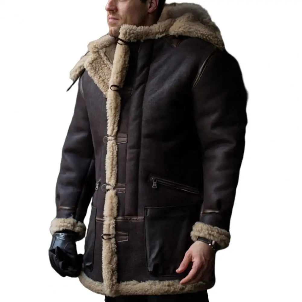 Markus - Winterjacke für Herren - Retro, warm, mit Kapuze