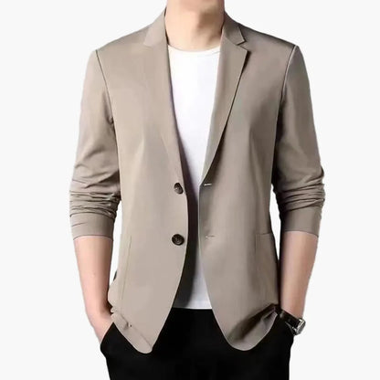 Herren Blazer Modern Slim Fit Freizeit Business Sakko – Eleganter Alltags- und Büro-Look