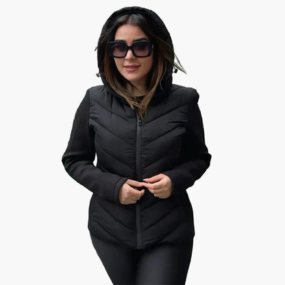 Damen Steppjacke mit Kapuze – Modische Freizeitjacke für Alltag und Outdoor