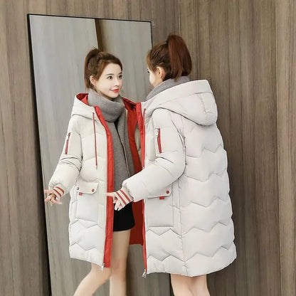 Anna - Winter Damenjacke Lang Parka