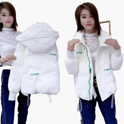 Damen Winter Steppjacke mit Kapuze – Modische Freizeitjacke für kalte Tage