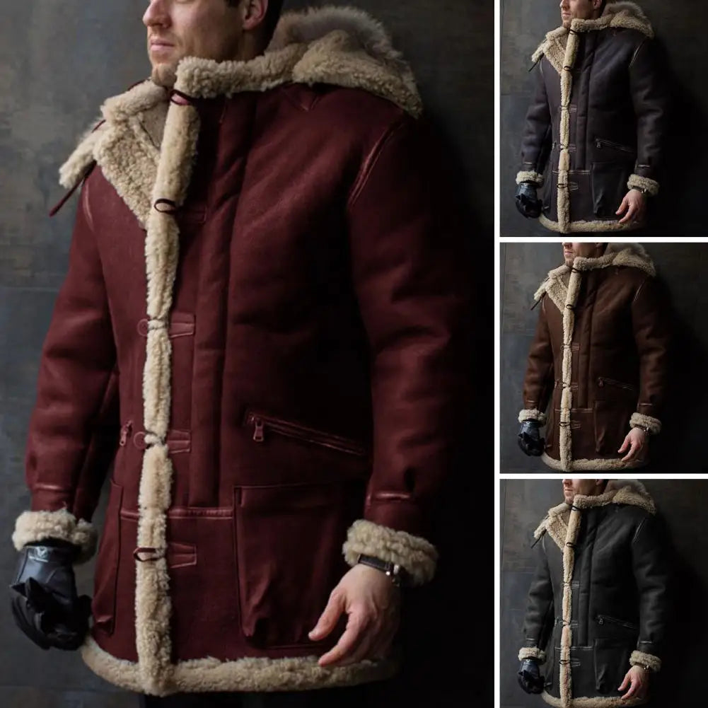 Markus - Winterjacke für Herren - Retro, warm, mit Kapuze