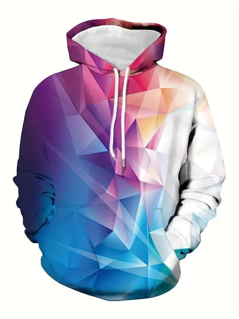 Daniel – Hoodie mit auffälligem 3D-Muster