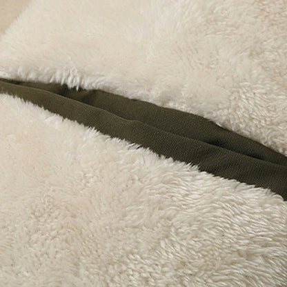 Herren Outdoor Winter Parka mit Kapuze und Fleece-Futter – Extra Große Größen, Warm & Funktional