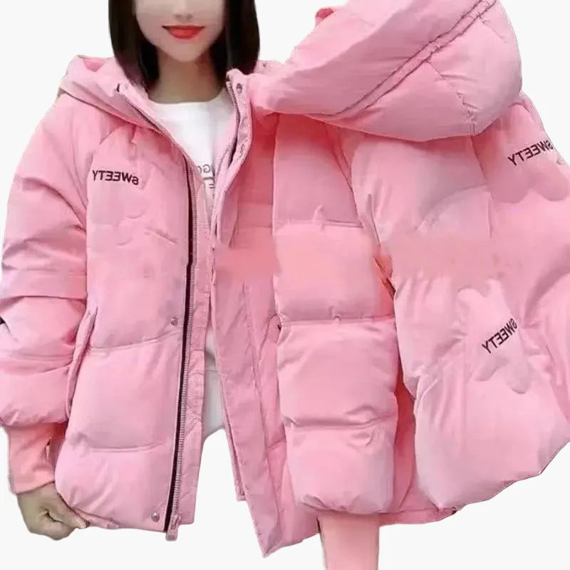 Damen Winter Steppjacke mit Kapuze – Modische Freizeitjacke für kalte Tage