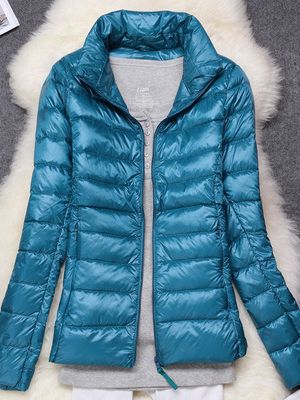 Ava - Damen Ultraleichte Winddichte Daunenjacke