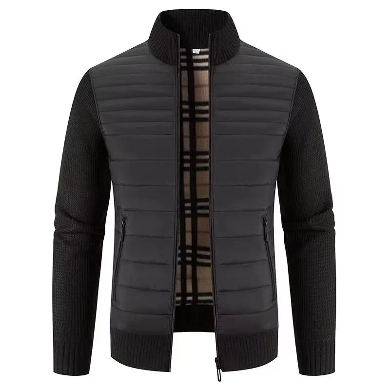 Herren Strickjacke im koreanischen Stil – Modischer Slim Fit Cardigan für Freizeit und Alltag