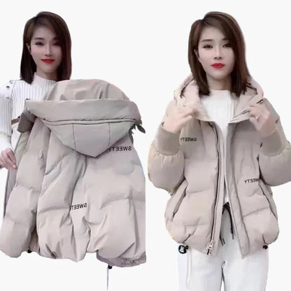 Damen Winter Steppjacke mit Kapuze – Modische Freizeitjacke für kalte Tage