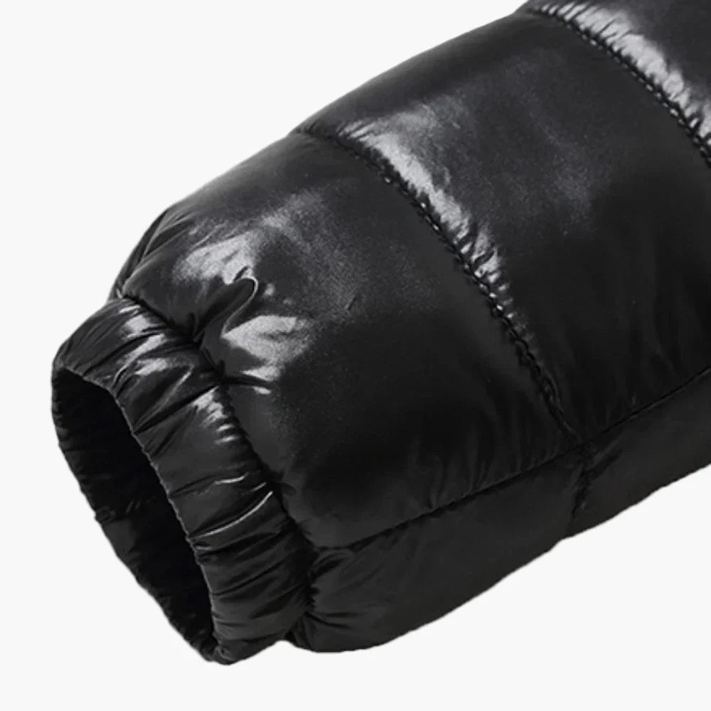 Herren Steppjacke Outdoor Winter Leicht Daunenoptik Plus Size