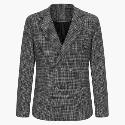 Herren Doppelreihiger Blazer – Eleganter Business & Freizeit Look