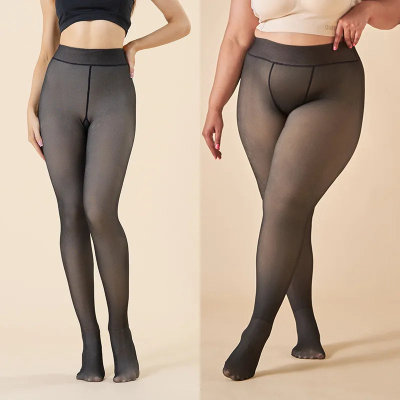 Danielle – Damen Thermo-Strumpfhose Fleece Gefüttert