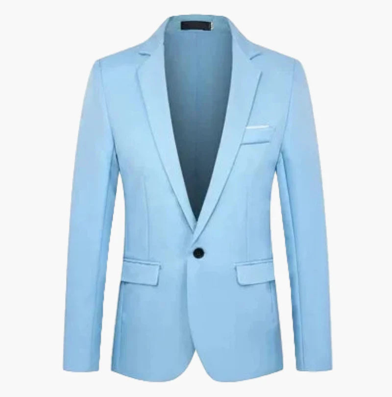 Herren Business Sakko – Klassischer Einreiher Blazer, Modernes Design, Ideal für Büro und festliche Anlässe