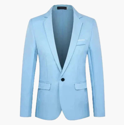 Herren Business Sakko – Klassischer Einreiher Blazer, Modernes Design, Ideal für Büro und festliche Anlässe