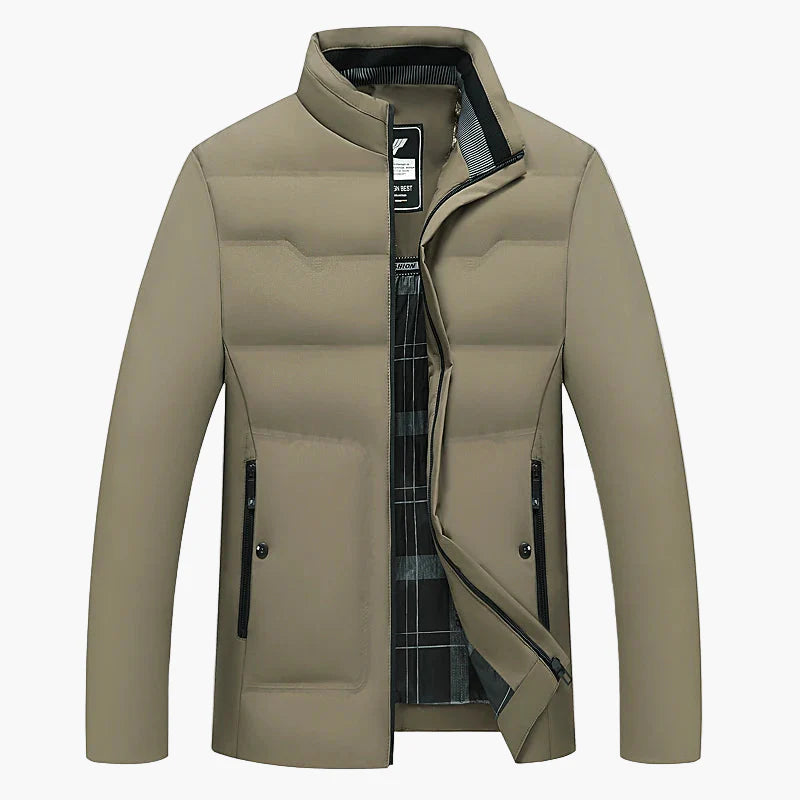 Herren Business Casual Winterjacke – Winddicht, Kälteschutz, Alltag & Büro