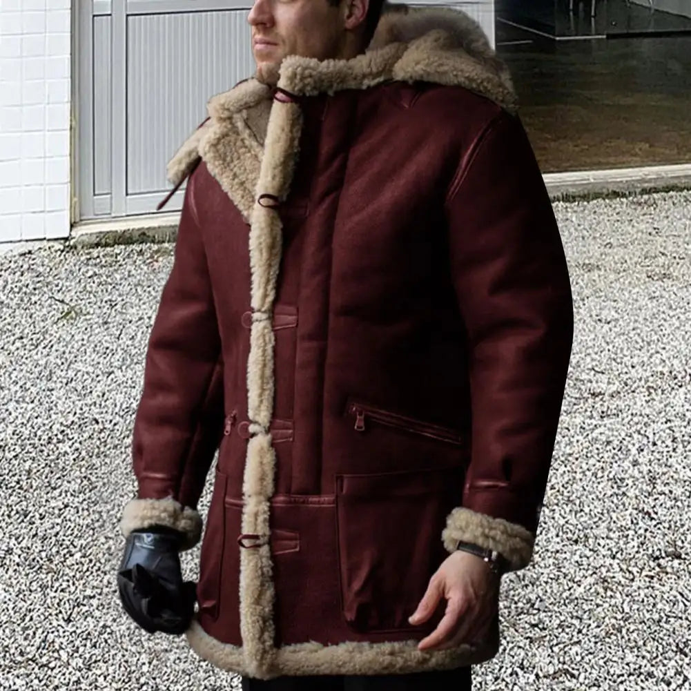 Markus - Winterjacke für Herren - Retro, warm, mit Kapuze