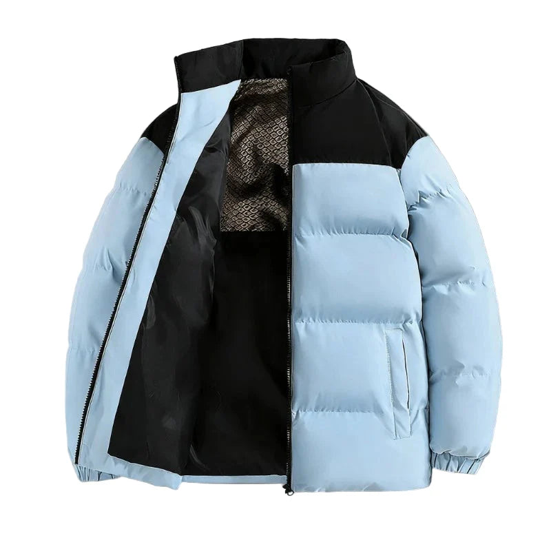 Herren Winter Steppjacke Casual Outdoor Warm Freizeitjacke