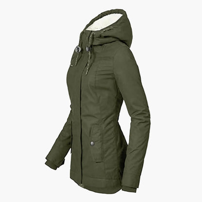 Damen Winter Parka mit Kapuze – Stilvolle Outdoorjacke für kalte Tage