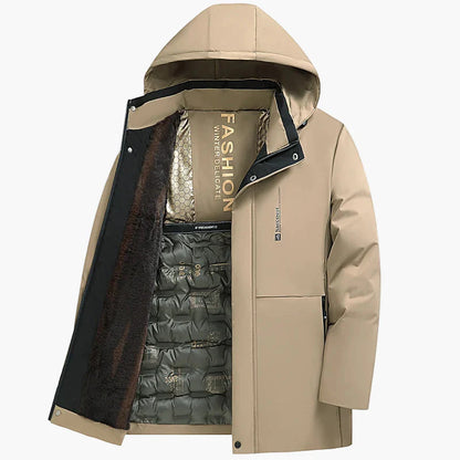 Herren Winterjacke mit Kapuze – Modisch, Warm und Komfortabel für Outdoor & Freizeit