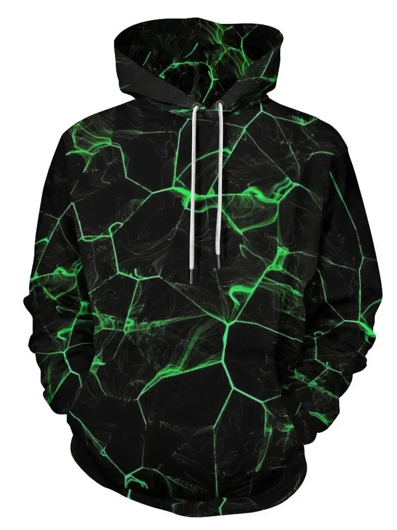 Daniel – Hoodie mit auffälligem 3D-Muster