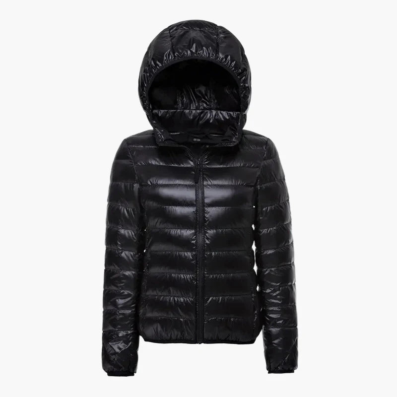 Damen Steppjacke mit Kapuze – Leichte Übergangsjacke für Alltag und Outdoor