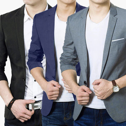 Herren Blazer Sakko – Modernes Slim Fit Jackett für Business und Freizeit