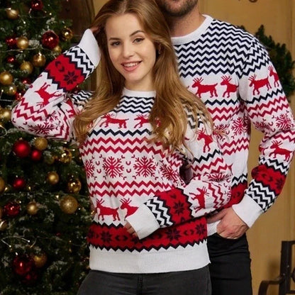 Elise - Hässlicher Weihnachtspulli - Gemütlicher Strickpullover im skandinavischen Stil