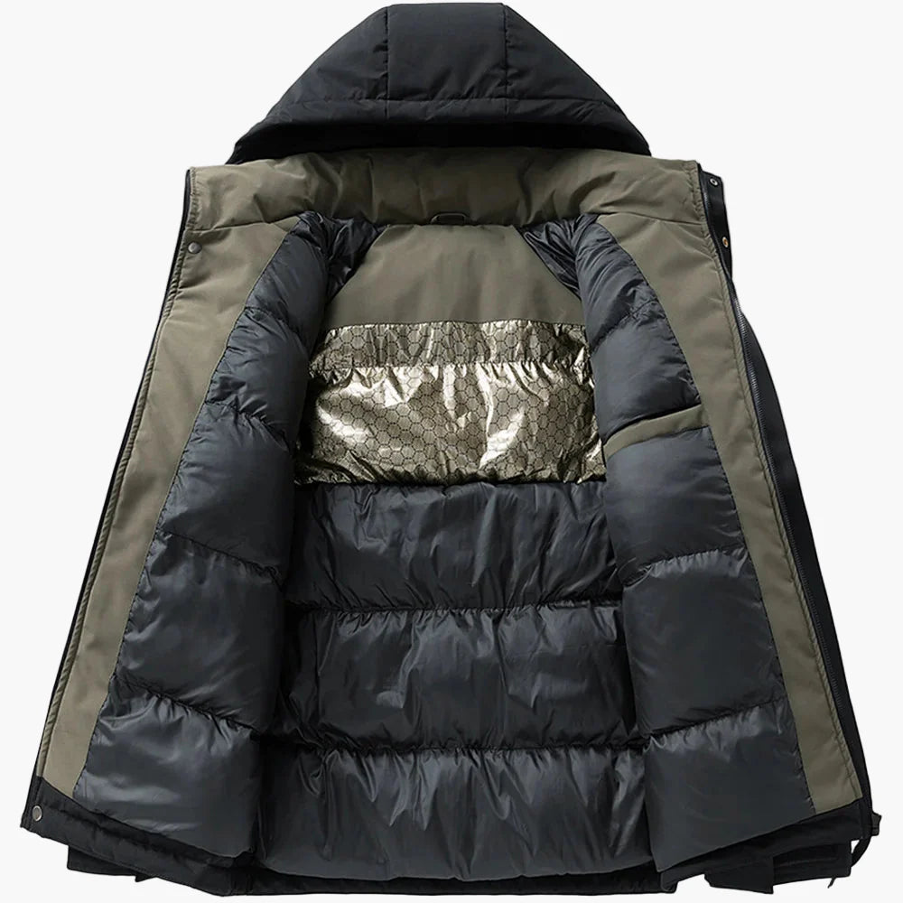 Herren Winter Outdoor Parka Jacke – Warm, Winddicht & Stilvoll für Alltag und Freizeit