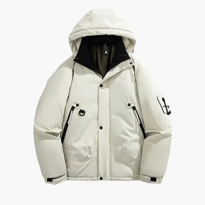 Herren Winter Outdoor Daunenjacke – Warme Kapuzenjacke für Freizeit & Abenteuer