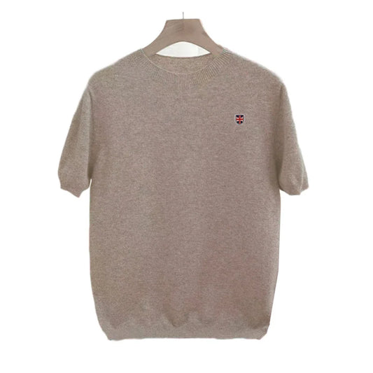 Mario – Merinowolle Trui Herren – O-Hals Kurzarmshirt