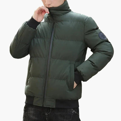 Herren Steppjacke Winterjacke Modern Freizeit Warm Gepolstert